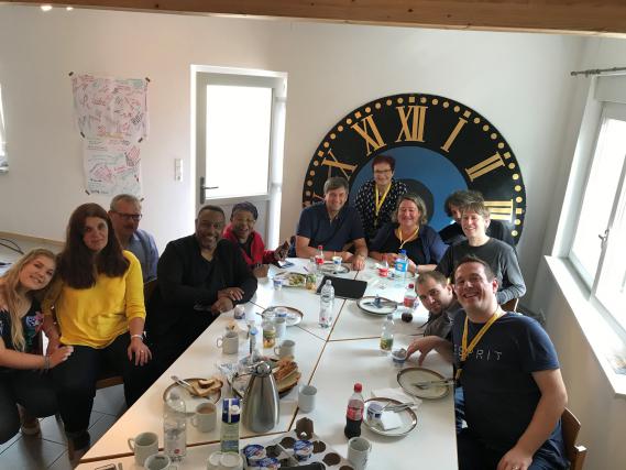 Workshop-Band Gospel Night mit Calvin Bridges und Tore W. Aas Oktober 2019 in Kehl Workshop-Band Gospel Night mit Calvin Bridges und Tore W. Aas Oktober 2019 in Kehl